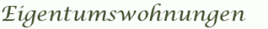 Eigentumswohnungen